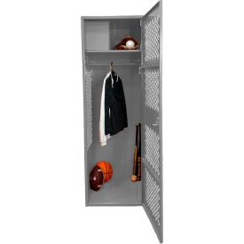 GoVets 1 Door Security Gear Locker with Top Compartment 24