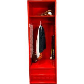 GoVets Open Gear Locker with Foot Locker 24