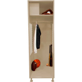 GoVets Open Gear Locker with Top Compartment & Legs 24