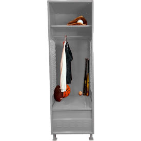 GoVets Open Gear Locker with Foot Locker & Legs 24
