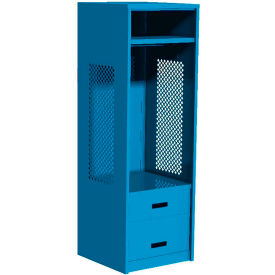 GoVets Open Gear Locker with 2 Drawers 24