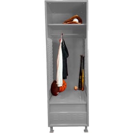 GoVets Open Gear Locker with Foot Locker & Legs 24