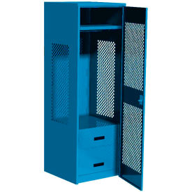 GoVets 1 Door Security Gear Locker with 2 Drawers 24