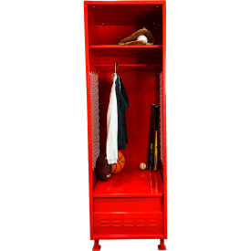 GoVets Open Gear Locker with Foot Locker & Legs 24