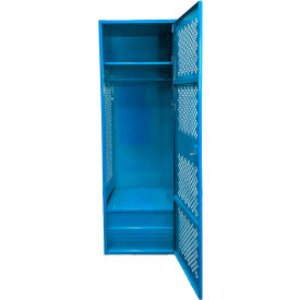 GoVets™ 1 Door Security Gear Locker w/ Footlocker 24