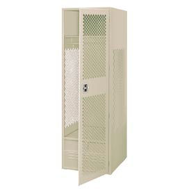 GoVets™ 1 Door Security Gear Locker w/ Footlocker 24