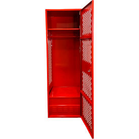 GoVets™ 1 Door Security Gear Locker w/ Footlocker 24