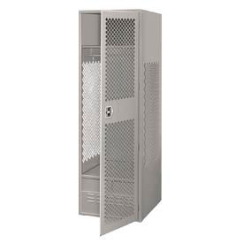 GoVets™ 1 Door Security Gear Locker w/ Footlocker 24