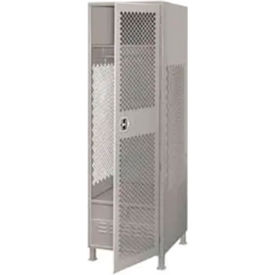 GoVets™ 3 Wide Gear Locker w/Footlocker & Legs 72