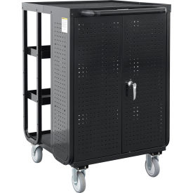 GoVets™ Steel Receiving Cart w/ 4 Shelves 28