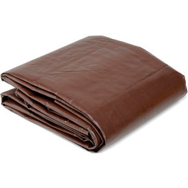 GoVets™ 40' x 60' Super Heavy Duty 8 oz. Tarp Brown 593298