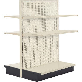 GoVets™ Gondola Shelving Double Sided Aisle Starter 48