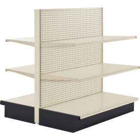 GoVets™ Gondola Shelving Double Sided Aisle Starter 48