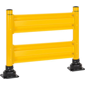 GoVets™ 4' Steel Guard Rail with 4