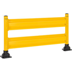 GoVets™ 6' Steel Guard Rail with 4