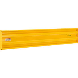 GoVets™ Steel Guard Rail 3-Rib 8'L Yellow 806670