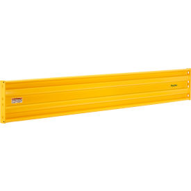 GoVets™ Steel Guard Rail 3-Rib 10'L Yellow 807670