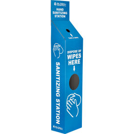 GoVets™ Floor Standing Sanitizing Wipe Station 563641