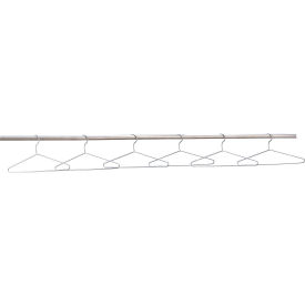 Interion® Chrome Plated Hangers Pack of 6 262651