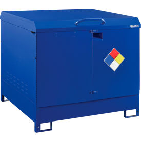 GoVets™ Outdoor Drum Cabinet 220 Gal. Capacity Manual Close Fully Assembled 84291B31
