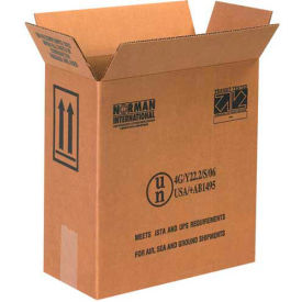 GoVets™ Haz Mat Boxes Two 1 Gal. Plastic Jugs 12