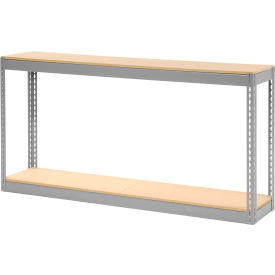 GoVets 2 Shelf Heavy Duty Boltless Shelving Starter 72
