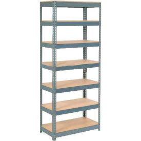 GoVets 7 Shelf Heavy Duty Boltless Shelving Starter 36
