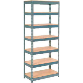 GoVets 7 Shelf Heavy Duty Boltless Shelving Starter 48