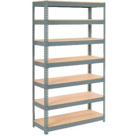 GoVets 7 Shelf Heavy Duty Boltless Shelving Starter 48
