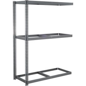 GoVets 3 Shelf Heavy Duty Boltless Shelving Add On 72