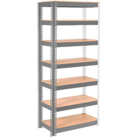 GoVets 7 Shelf Heavy Duty Boltless Shelving Add On 36