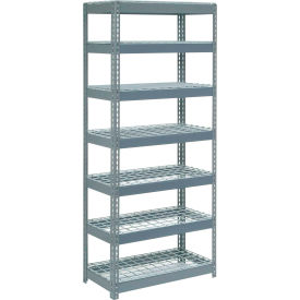 GoVets 7 Shelf Heavy Duty Boltless Shelving Starter 36