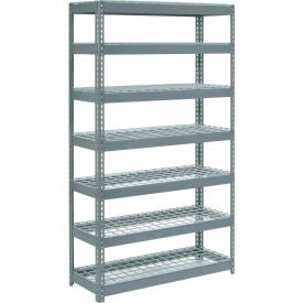 GoVets 7 Shelf Heavy Duty Boltless Shelving Starter 48