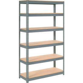 GoVets 6 Shelf Heavy Duty Boltless Shelving Starter 48
