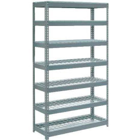 GoVets 7 Shelf Heavy Duty Boltless Shelving Starter 48