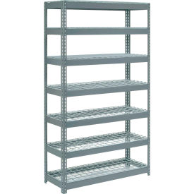 GoVets 7 Shelf Heavy Duty Boltless Shelving Starter 48