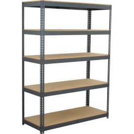 GoVets 5 Shelf Heavy Duty Boltless Shelving Starter 72