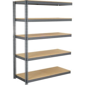GoVets 5 Shelf Heavy Duty Boltless Shelving Add On 72