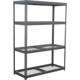 GoVets 4 Shelf Heavy Duty Boltless Shelving Starter 72