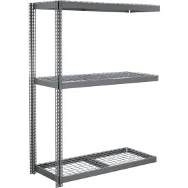 GoVets 3 Shelf Heavy Duty Boltless Shelving Add On 72