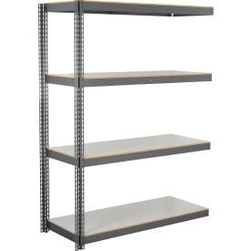 GoVets 4 Shelf Heavy Duty Boltless Shelving Add On 72