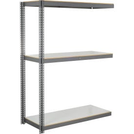 GoVets 3 Shelf Heavy Duty Boltless Shelving Add On 60