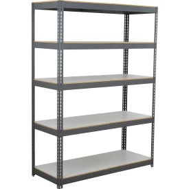 GoVets 5 Shelf Heavy Duty Boltless Shelving Starter 60