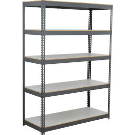 GoVets 5 Shelf Heavy Duty Boltless Shelving Starter 72