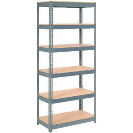 GoVets 6 Shelf Heavy Duty Boltless Shelving Starter 36