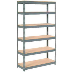 GoVets 6 Shelf Heavy Duty Boltless Shelving Starter 48