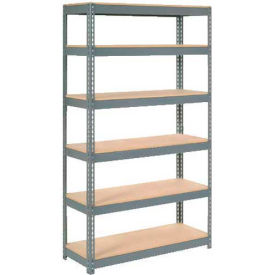 GoVets 6 Shelf Heavy Duty Boltless Shelving Starter 48