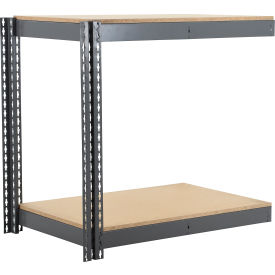 GoVets 2 Shelf Heavy Duty Boltless Shelving Add On 48