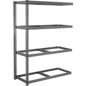 GoVets 4 Shelf Heavy Duty Boltless Shelving Add On 72