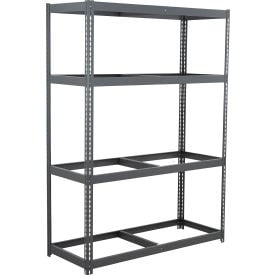 GoVets 4 Shelf Heavy Duty Boltless Shelving Starter 72